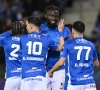 Speciale gast in de tribunes tijdens Charleroi-Genk