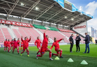 Spanning stijgt in eerste nationale vrouwen