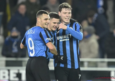 Günter Vanaudenaerde heeft een vraagje over Skov Olsen voor de kleedkamer van Club Brugge