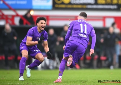 Klasseflits Hazard verlost pover Anderlecht, kapitein Kortrijk fnuikt mogelijke terugkeer van zijn ploeg